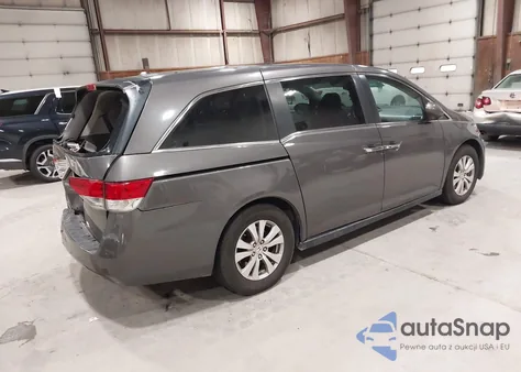 2014 Honda Odyssey Exl from USA, damaged, VIN 5FNRL5H6XEB113452